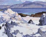 Samuel John Peploe Green Sea,Iona oil on canvas